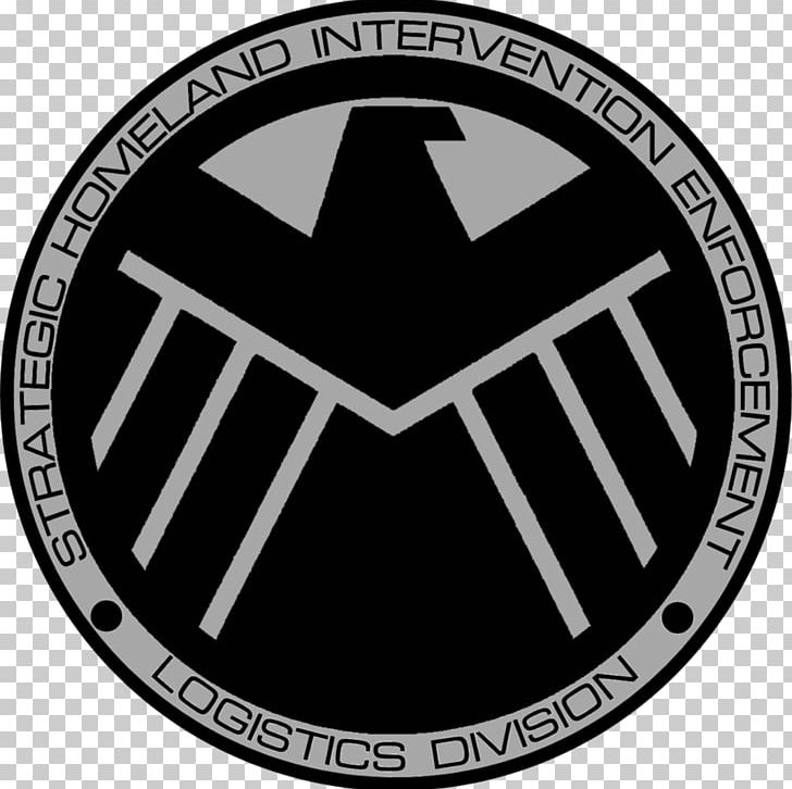 Phil Coulson Iron Man S.H.I.E.L.D. Logo Marvel Cinematic Universe PNG, Clipart, Agents Of Shield, Agents Of Shield Season 5, Avengers, Badge, Black And White Free PNG Download