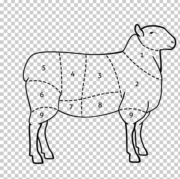 Sheep Cattle Lamb And Mutton Mustang Bear PNG, Clipart, Animals, Area, Art, Beef, Black And White Free PNG Download