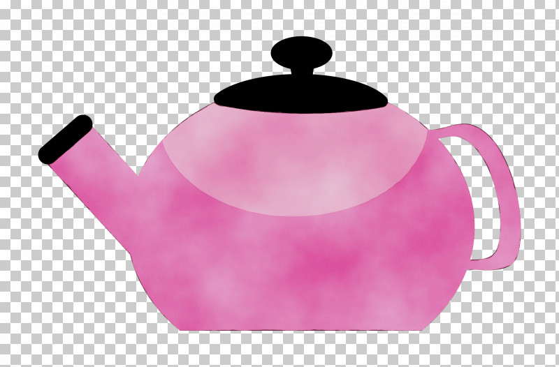 Teapot Kettle Pink Purple Lid PNG, Clipart, Home Appliance, Kettle, Lid, Magenta, Paint Free PNG Download