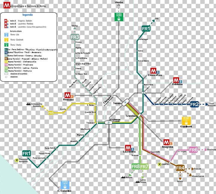 Roma Termini Railway Station Rapid Transit Line A Train Rail Transport PNG, Clipart, Angle, Area, Diagram, Intersection, Land Lot Free PNG Download
