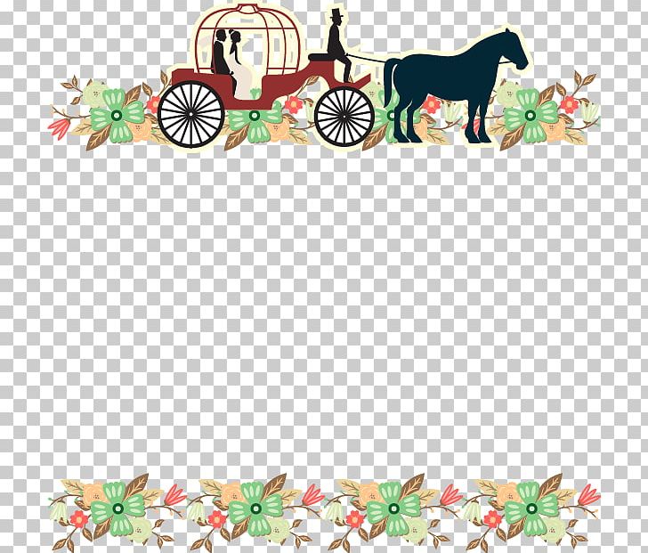 Wedding Euclidean PNG, Clipart, Border Frame, Carriage, Christmas Frame, Encapsulated Postscript, Flowers Free PNG Download