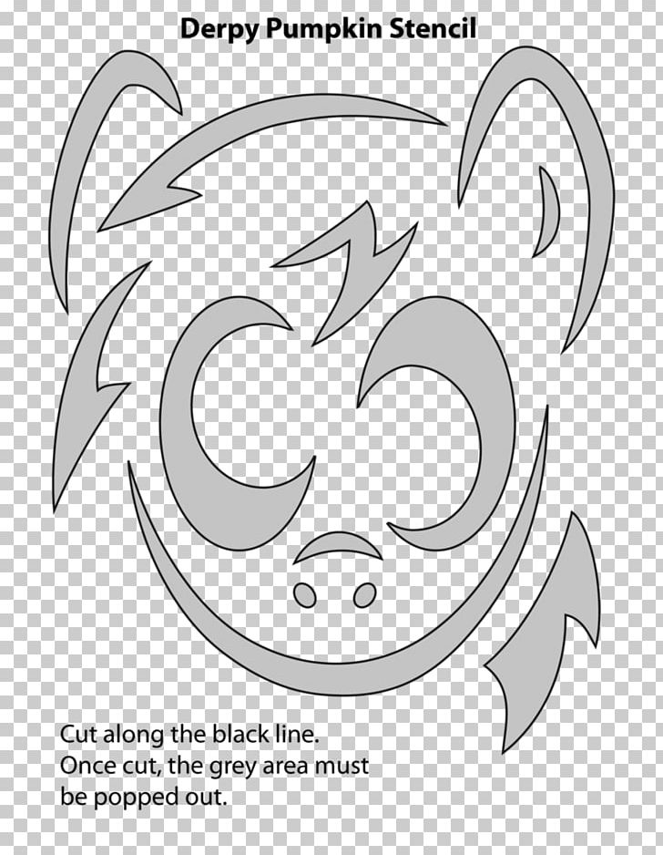 Derpy Hooves Rainbow Dash My Little Pony Pattern PNG, Clipart, Area, Art, Black And White, Cartoon, Carving Free PNG Download