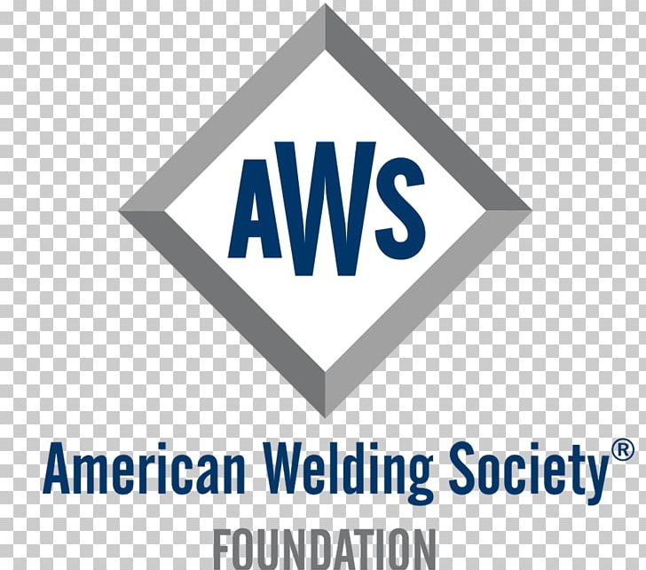 Logo American Welding Society Technology PNG, Clipart, American Welding Society, Angle, Area, Blue, Brand Free PNG Download