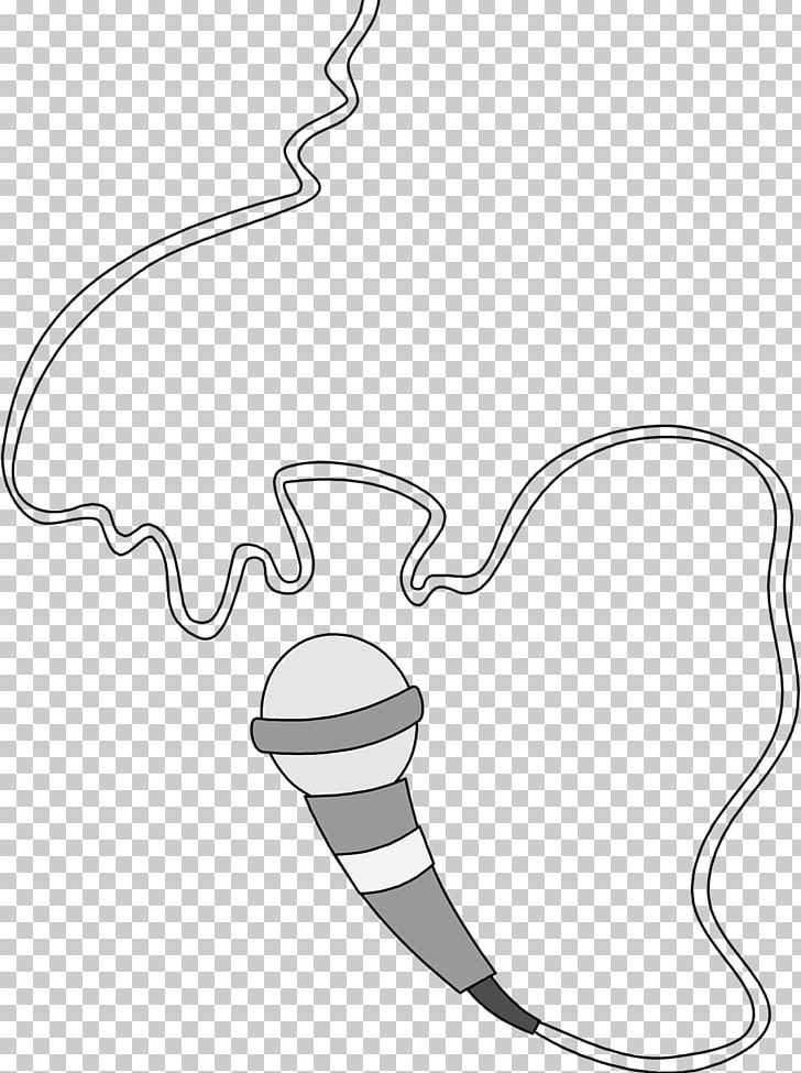 Microphone Black And White Drawing PNG, Clipart, Angle, Audio, Audio Equipment, Black And White, Circle Free PNG Download