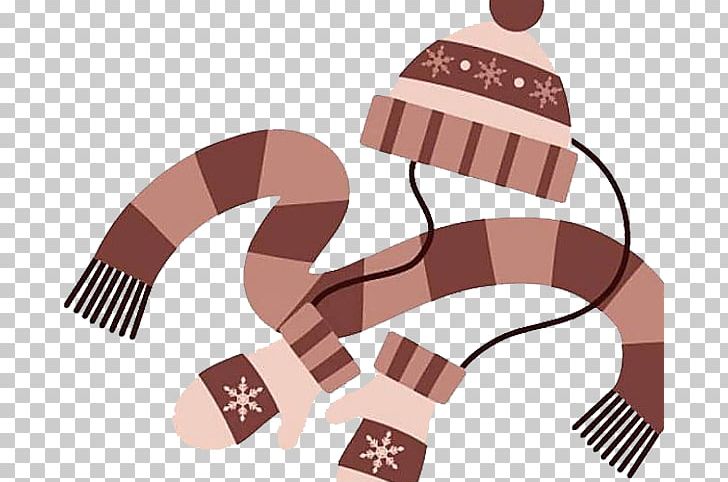 Scarf Hat Glove Winter PNG, Clipart, Brown, Cartoon, Chef Hat, Chocolate, Christmas Hat Free PNG Download