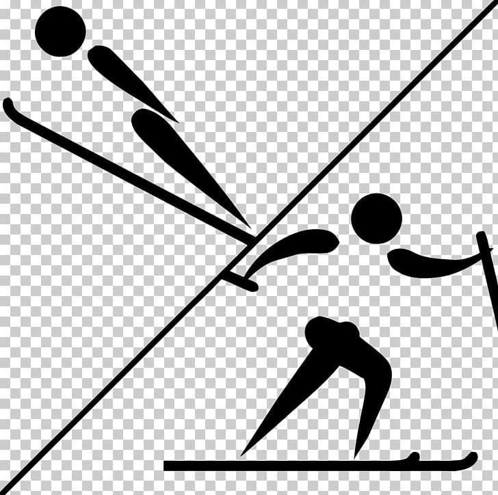 Winter Olympic Games FIS Nordic Combined World Cup Holmenkollen Nordic Skiing PNG, Clipart, Angle, Area, Athlete, Black, Black And White Free PNG Download