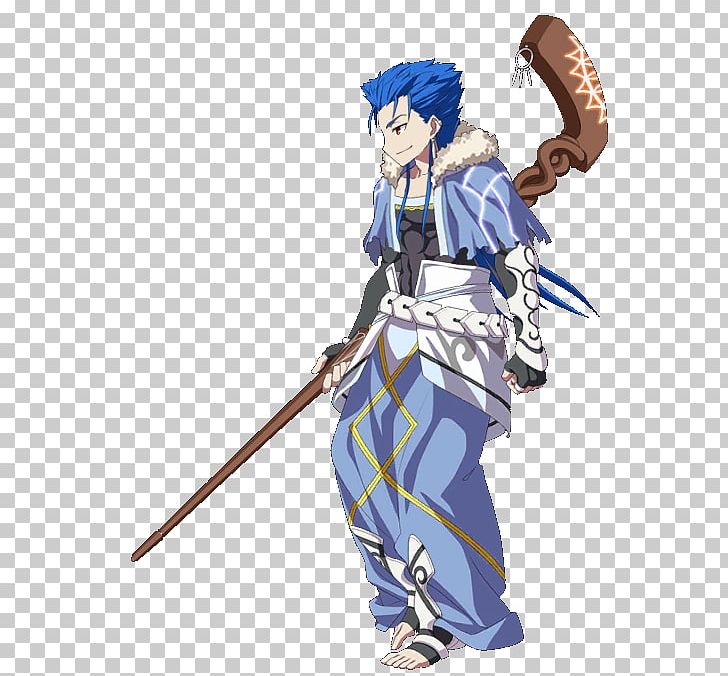 Fate/Grand Order Fate/stay Night Cuchulain Sprite Lancer PNG, Clipart, Anime, Caster, Clothing, Cold Weapon, Costume Free PNG Download