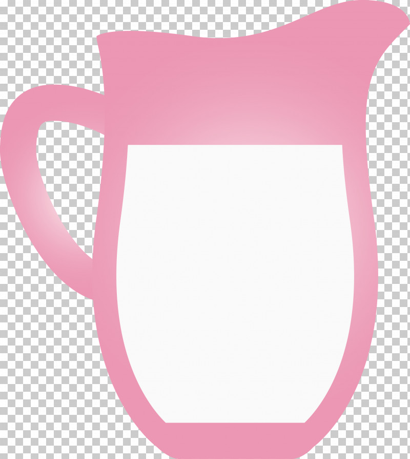 Milk PNG, Clipart, Drinkware, Milk, Mug, Pink, Serveware Free PNG Download