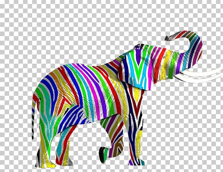 Elephant Rainbow Illustration PNG, Clipart, Animals, Art, Baby Elephant, Color, Creative Free PNG Download