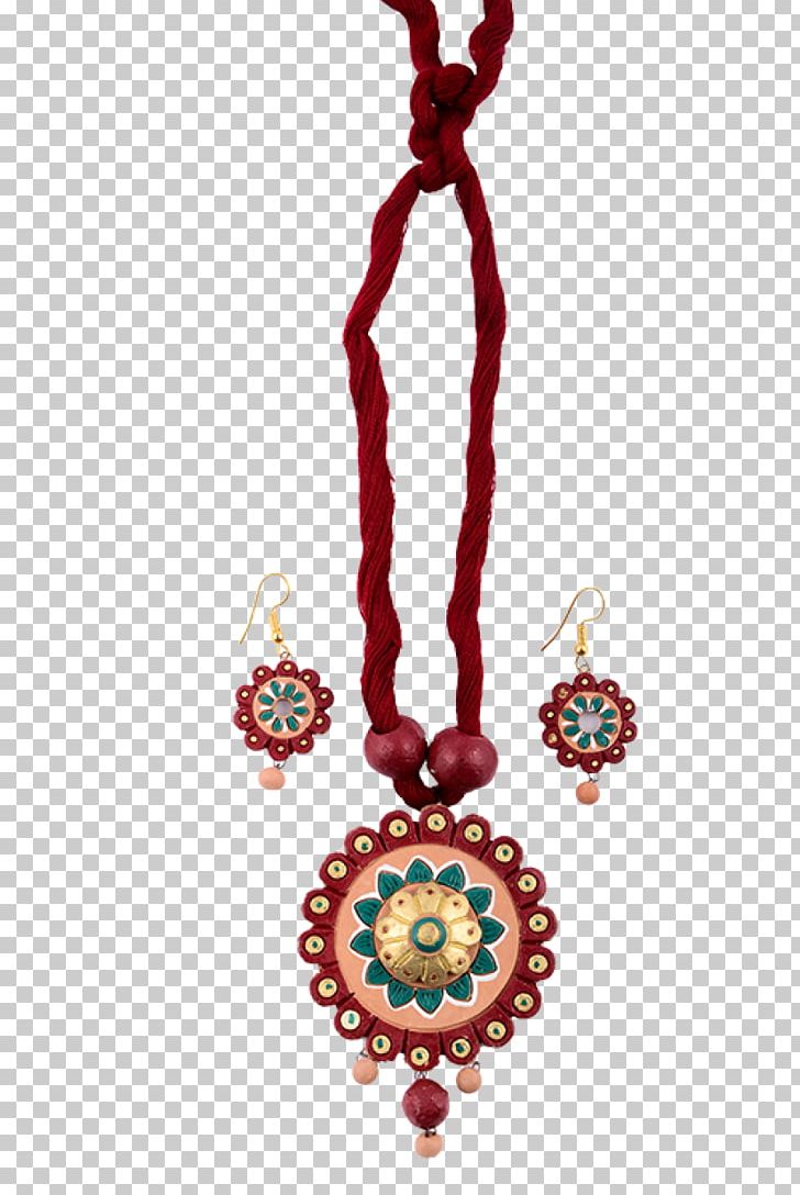 Necklace Earring Jewellery Charms & Pendants Terracotta PNG, Clipart, Bead, Black, Body Jewellery, Body Jewelry, Charms Pendants Free PNG Download