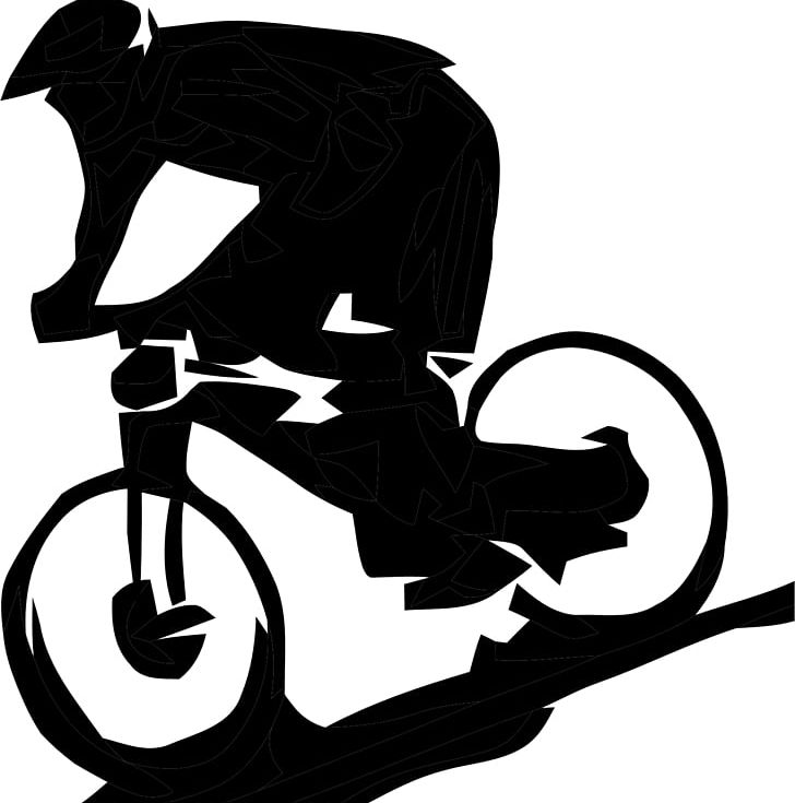 Mountain Bike Bicycle Downhill Mountain Biking PNG, Clipart, Artwork, Bicycle, Bicycle Helmets, Bicycle Shop, Black And White Free PNG Download