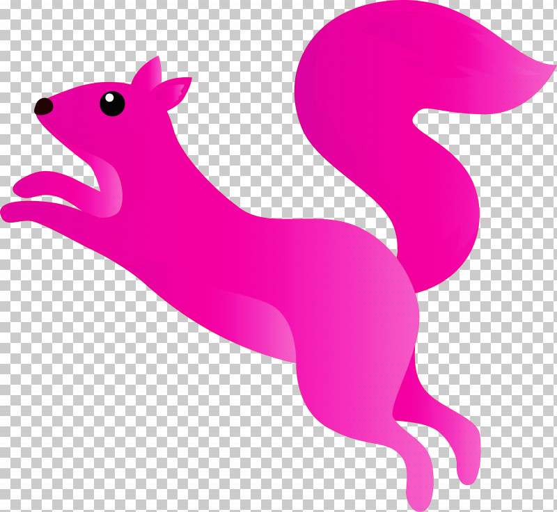 Pink Squirrel Magenta Tail Animal Figure PNG, Clipart, Animal Figure, Magenta, Pink, Squirrel, Tail Free PNG Download