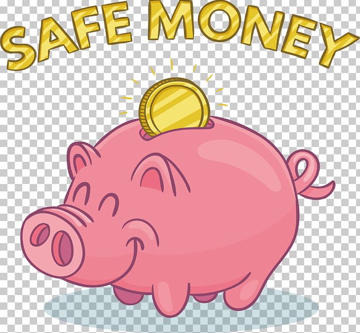 Domestic Pig Piggy Bank PNG, Clipart, Bank, Bank Vector, Cartoon, Designer, Encapsulated Postscript Free PNG Download