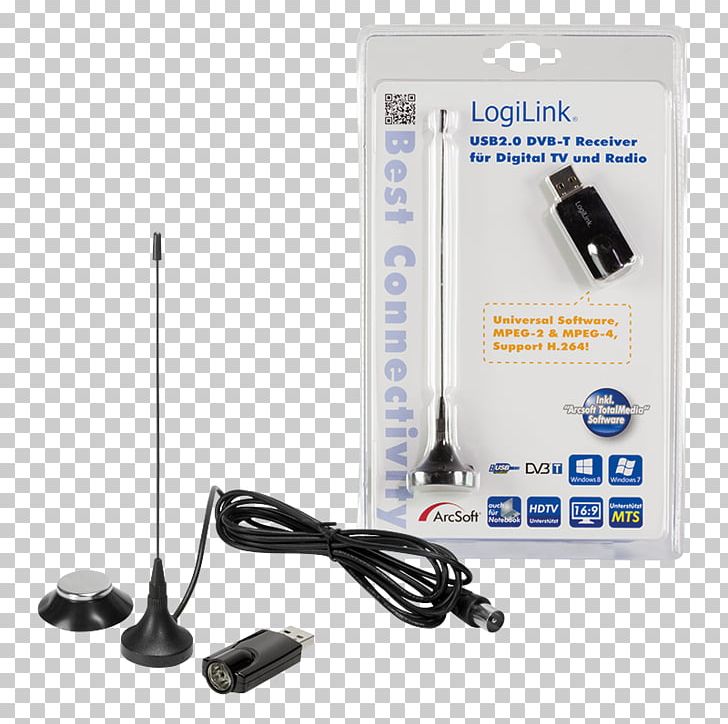 DVB-T-Stick Aerials Digital Video Broadcasting Digital Terrestrial Television PNG, Clipart, Adapter, Aerials, Atsc Tuner, Cable, Cable Television Free PNG Download
