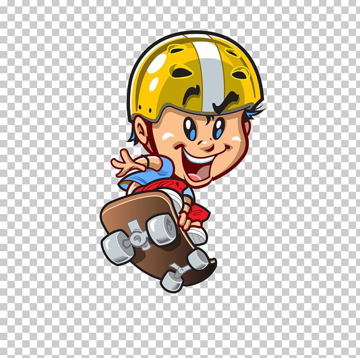 Skateboarding Cartoon Illustration PNG, Clipart, Character, Child, Creative, Extreme Sport, Fictional Character Free PNG Download
