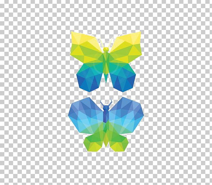 Butterfly Geometry Polygon PNG, Clipart, Animal, Art, Blue, Blue Butterfly, Buckle Free PNG Download