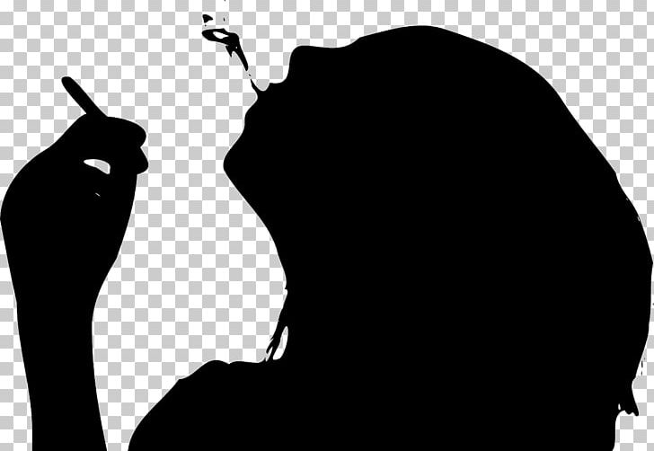 Smoking Silhouette PNG, Clipart, Addiction, Animals, Black, Black And White, Computer Wallpaper Free PNG Download