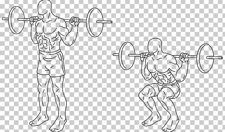 Squat Deadlift Exercise Human Back Bench Press PNG, Clipart, Angle, Arm, Auto Part, Barbell, Cartoon Free PNG Download