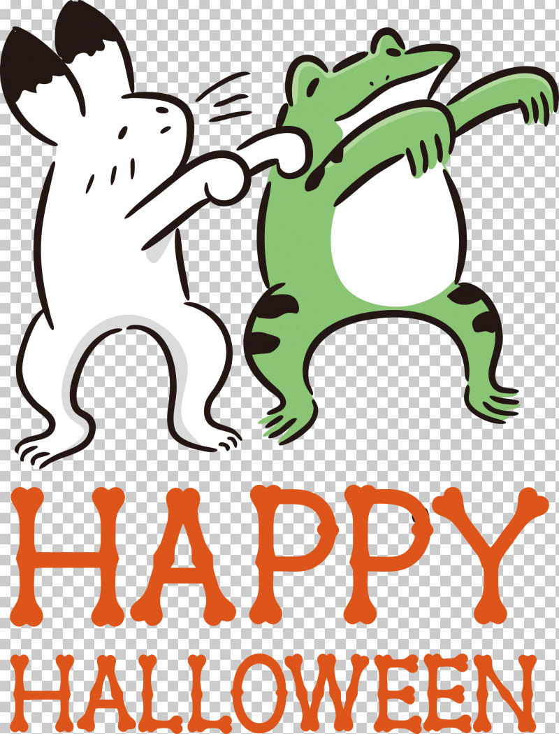 Happy Halloween PNG, Clipart, Behavior, Cartoon, Frogs, Happy Halloween, Line Free PNG Download