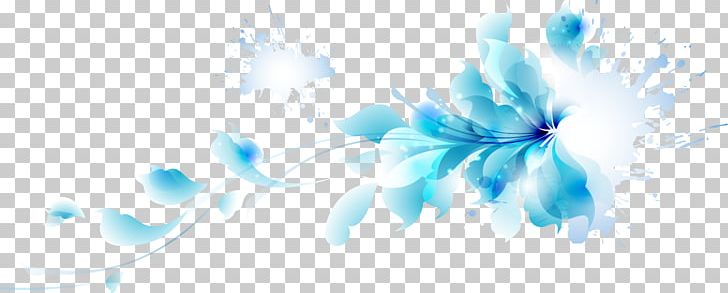 Blue Flower PNG, Clipart, Abstract Pattern, Aqua, Azure, Blue, Blue Free PNG Download