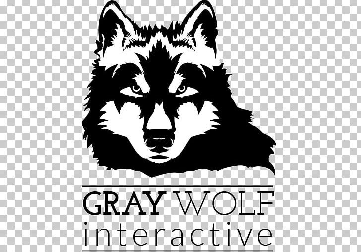 Gray Wolf Logo Whiskers Snout Font PNG, Clipart, Artwork, Black And White, Carnivoran, Cartoon, Dog Like Mammal Free PNG Download