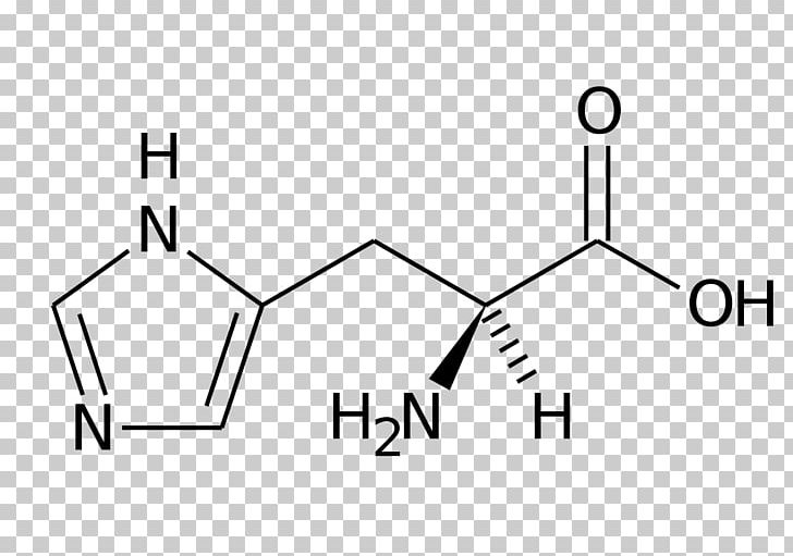 Phenylalanine Histidine Skeletal Formula Amino Acid PNG, Clipart, Amino Acid, Angle, Area, Arginine, Black Free PNG Download