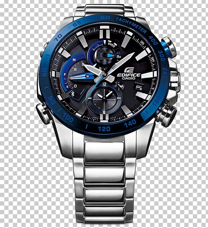 Casio Edifice EQB-800DB Watch Chronograph PNG, Clipart, Analog Watch, Baselworld, Blue, Brand, Casio Free PNG Download