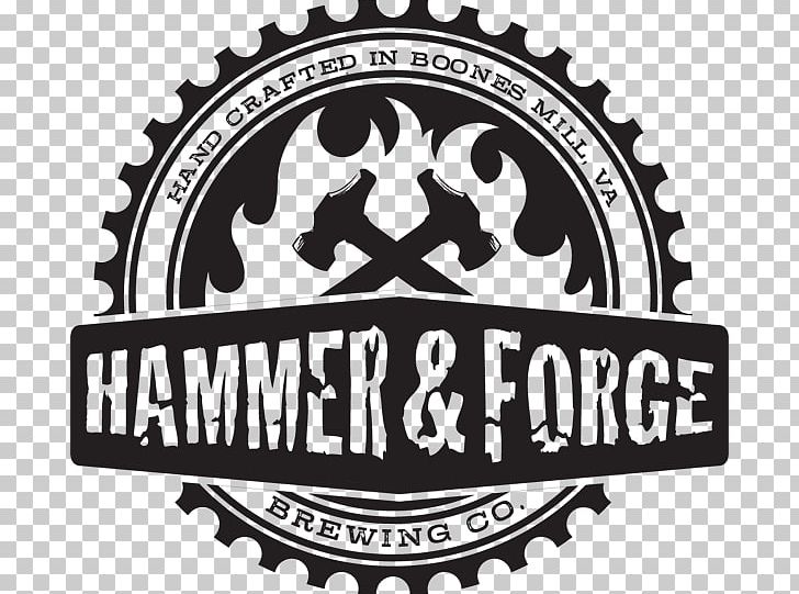Hammer & Forge Brewing Company Beer Brewing Grains & Malts Brewery Craft Beer PNG, Clipart, Beer, Beer Brewing Grains Malts, Beer Festival, Black And White, Boones Mill Free PNG Download