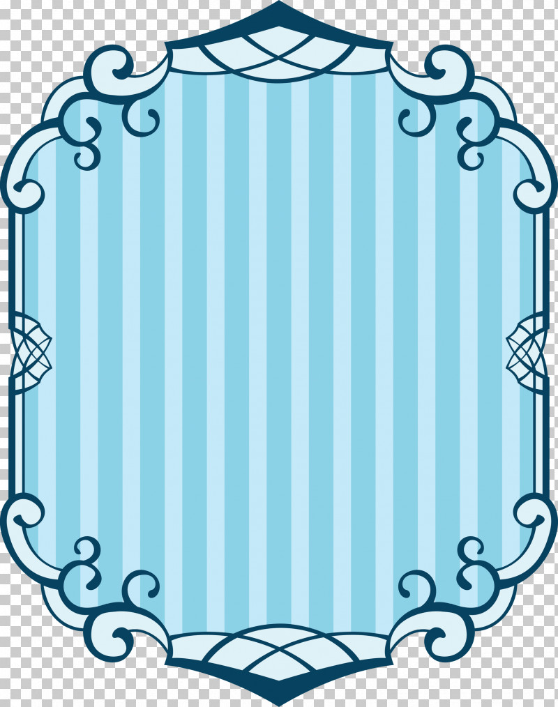 Classic Frame PNG, Clipart, Aqua, Classic Frame, Line, Rectangle, Turquoise Free PNG Download
