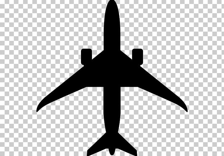 Airplane Silhouette Aircraft PNG, Clipart, Aircraft, Airliner, Airplane, Artwork, Black And White Free PNG Download