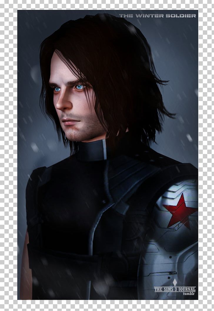 Bucky Barnes The Sims 3 Sebastian Stan Captain America: The Winter Soldier The Sims 4 PNG, Clipart, Art, Avengers Infinity War, Black Hair, Bucky, Bucky Barnes Free PNG Download