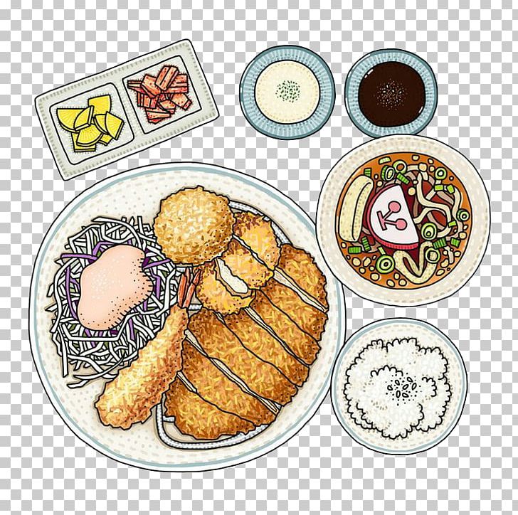 Korean Cuisine Food Drawing Watercolor Painting Illustration PNG, Clipart, Breakfast, Chicken, Chicken Wings, Creative, Creative Design Free PNG Download