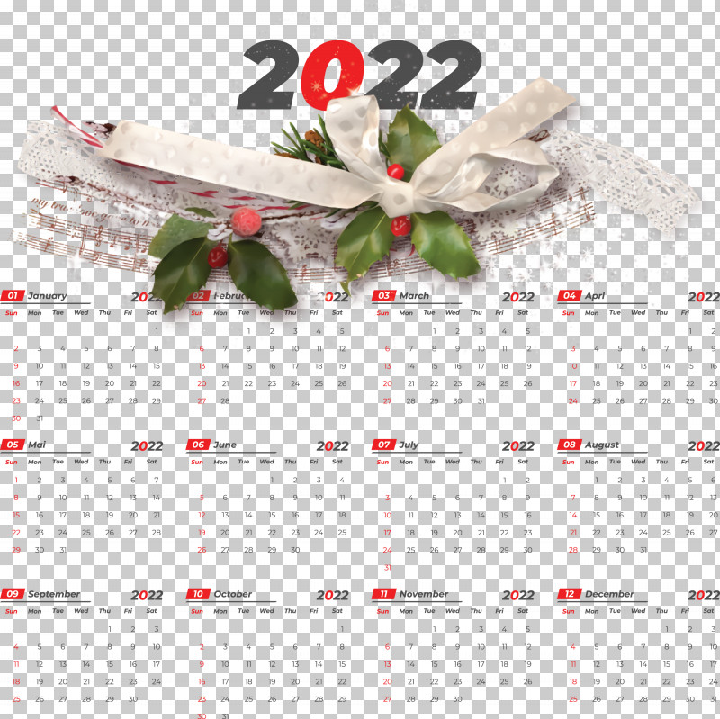 Printable Yearly Calendar 2022 2022 Calendar Template PNG, Clipart, Calendar System, Christmas Card, Christmas Day, Drawing, Gift Free PNG Download