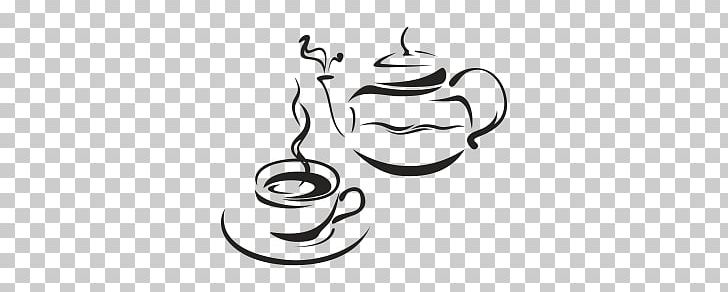 Coffee Cup Teapot Drawing PNG, Clipart, Art, Artwork, Black And White, Body Jewelry, Brand Free PNG Download