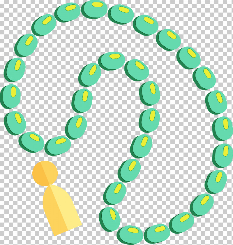 Green Turquoise Yellow Circle Line PNG, Clipart, Arabic Culture, Bead, Circle, Green, Line Free PNG Download