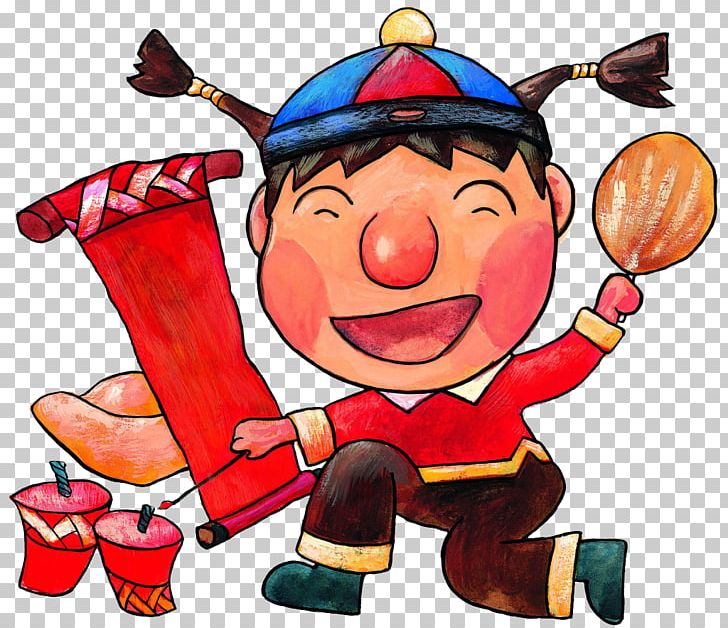 Firecracker Chinese New Year Fireworks Oudejaarsdag Van De Maankalender PNG, Clipart, Boy, Cartoon, Child, Fictional Character, Firework Free PNG Download