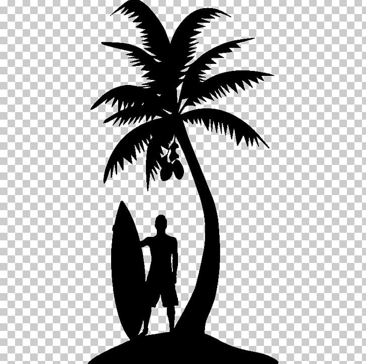 Arecaceae Sticker Tree Coconut PNG, Clipart, Arecaceae, Arecales, Black And White, Coconut, Drawing Free PNG Download