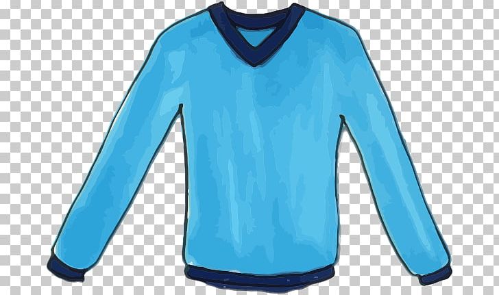 T-shirt Sweater Neckline Clothing PNG, Clipart, Active Shirt, Aqua, Azure, Blue, Bluza Free PNG Download