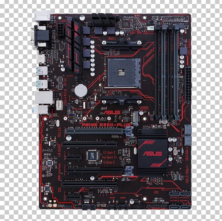 Socket AM4 Motherboard ATX ASUS Ryzen PNG, Clipart, Advanced Micro Devices, Asus, Asus Prime, Asus Prime B 350 Plus, Atx Free PNG Download