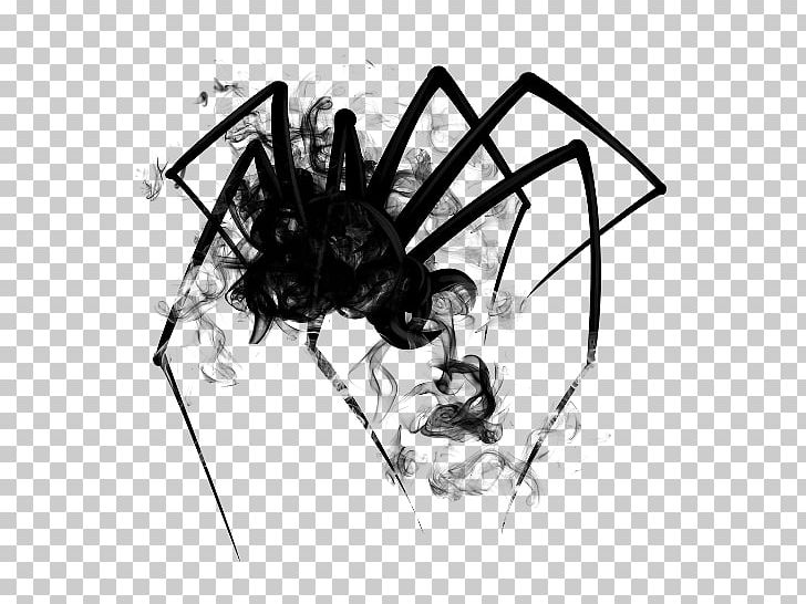 Widow Spiders Sticker PicsArt Photo Studio Drawing PNG, Clipart, Arachnid, Arthropod, Black And White, Drawing, Editing Free PNG Download