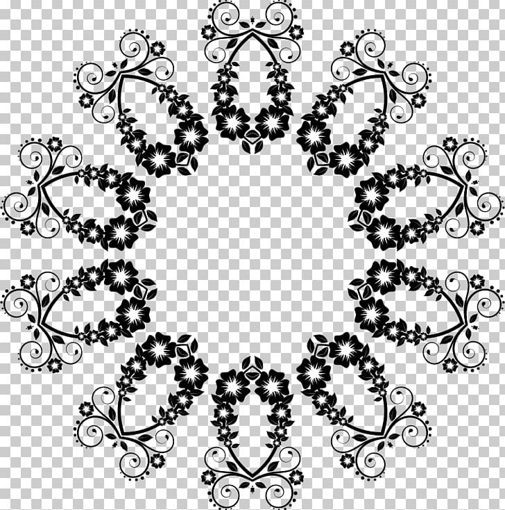 Monochrome Symmetry Color PNG, Clipart, Art, Black And White, Body Jewelry, Circle, Color Free PNG Download