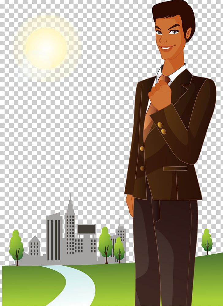 Cartoon PNG, Clipart, Building Material, Business, Business Card, Business Man, Business Vector Free PNG Download