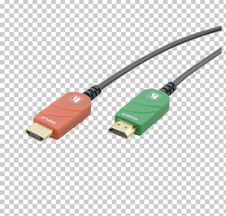 HDMI Kramer Electronics Electrical Cable Optical Fiber Serial Cable PNG, Clipart, 4k Resolution, Adapter, Cable, Color, Data Free PNG Download