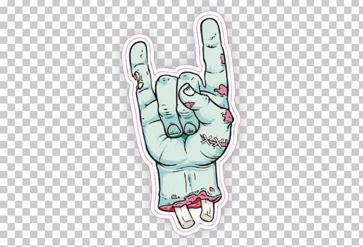 Sticker Zombie Thumb Decal Rock Music PNG, Clipart, Decal, Fictional Character, Hand, Microsoft, Microsoft  Free PNG Download