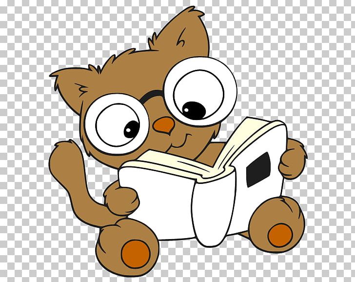 Cat Cartoon Reading PNG, Clipart, Animation, Book, Carnivoran, Cartoon, Cartoon Reading Free PNG Download