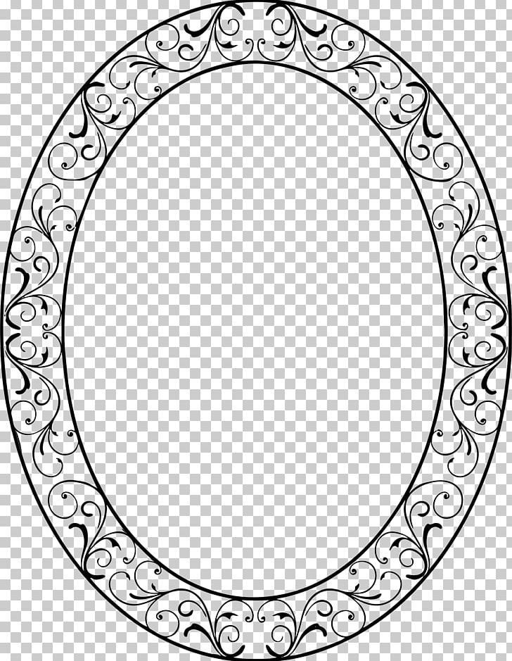 Frames Oval Decorative Arts PNG, Clipart, Area, Black And White, Body Jewelry, Circle, Clip Art Free PNG Download