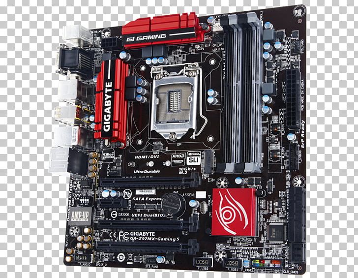 Intel LGA 1150 Gigabyte Technology Motherboard MicroATX PNG, Clipart, Atx, Central Processing Unit, Computer, Computer Component, Computer Hardware Free PNG Download
