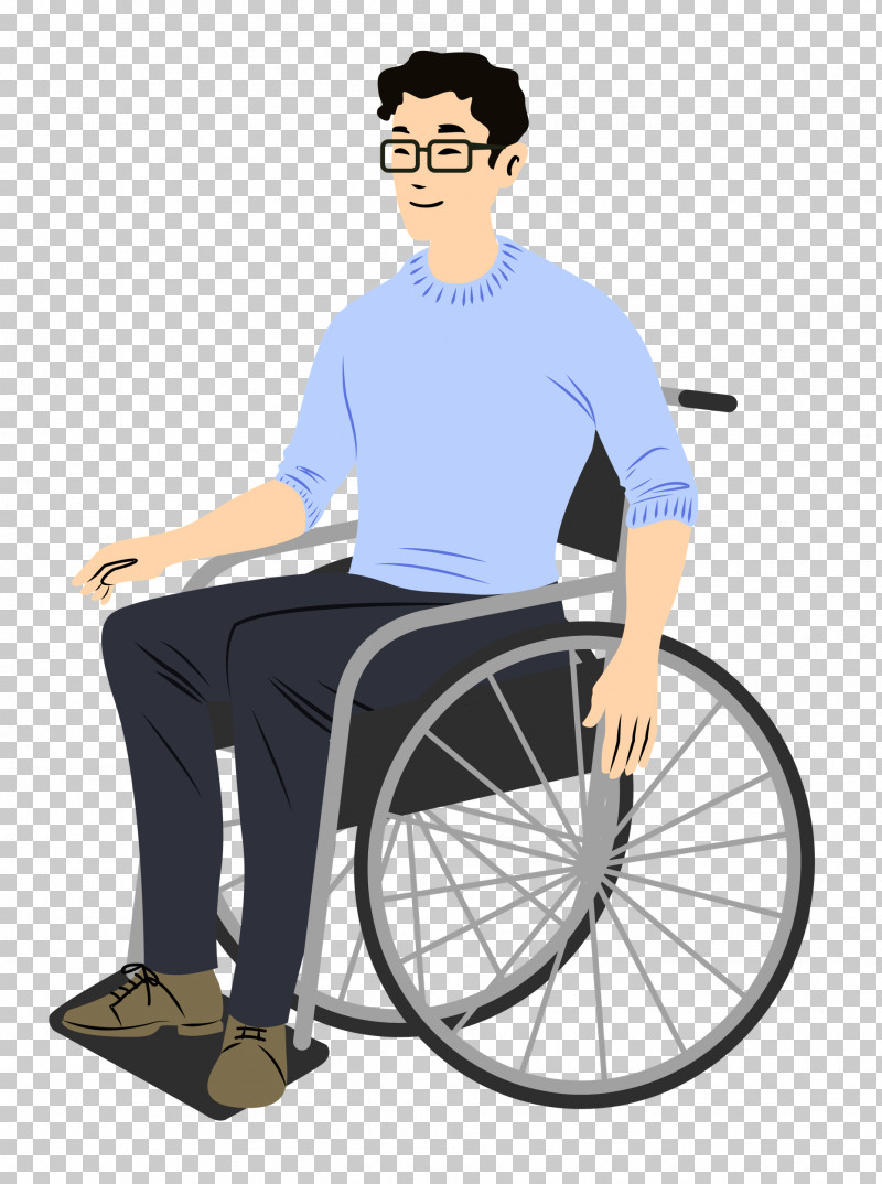 Sitting Wheelchair PNG, Clipart, Beautym, Behavior, Cartoon, Chair, Health Free PNG Download