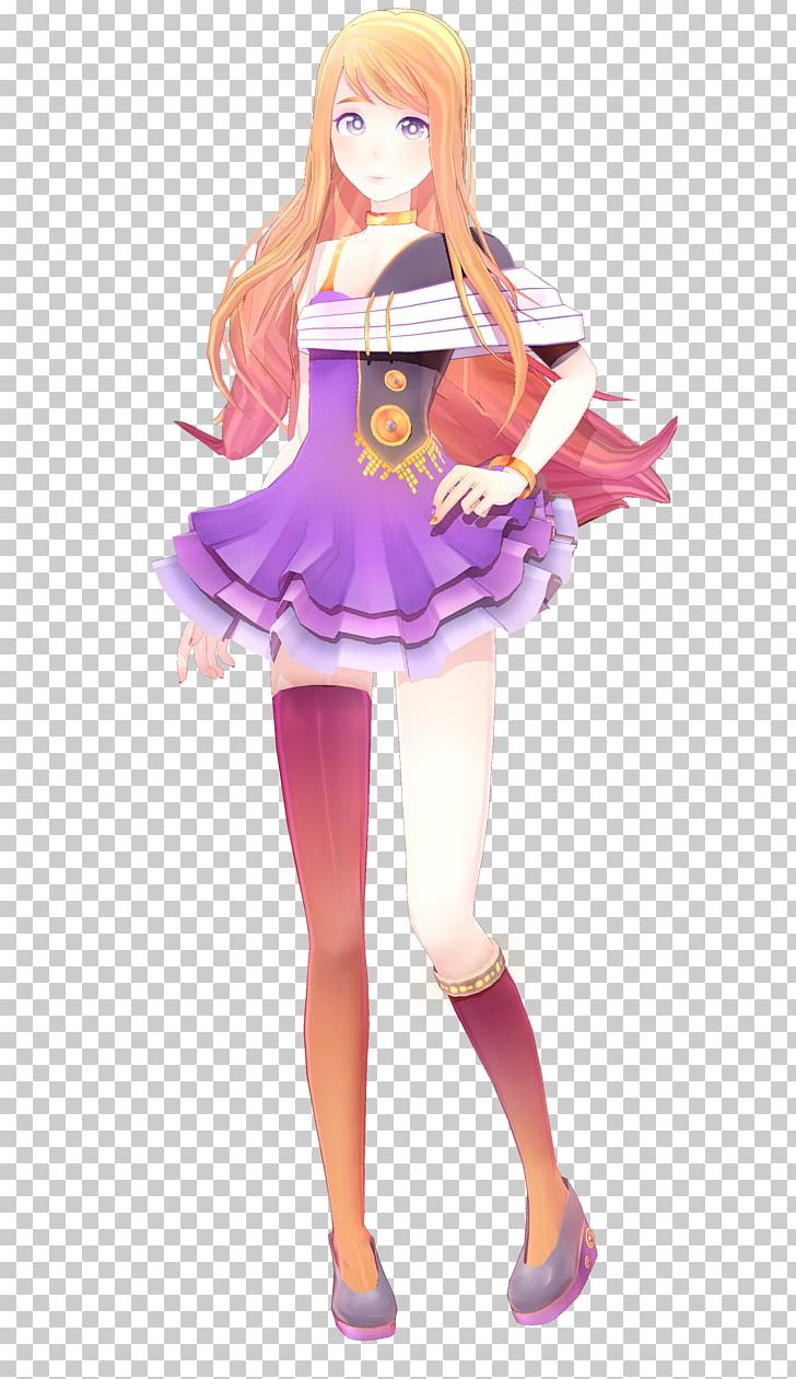 MikuMikuDance Concept Art Vocaloid Utau PNG, Clipart, Action Figure, Anime, Art, Brown Hair, Concept Art Free PNG Download