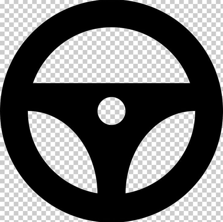 Car Steering Wheel Computer Icons PNG, Clipart, Area, Black And White, Car, Cars, Circle Free PNG Download